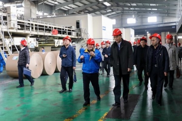 国家邮政局赵民一行莅临开元体育-（中国）开元体育调研快递包装绿色治理试点工作