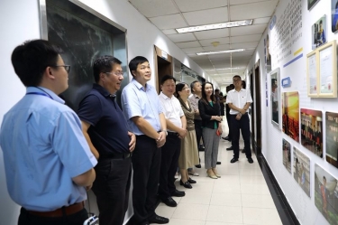 浙江省政协工会界别组来开元体育-（中国）开元体育调研新时代工匠培育工作