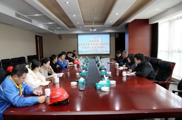浙江省经信厅机关党委二级巡视员孙自强一行莅临开元体育-（中国）开元体育开展岁末年初安全生产督导
