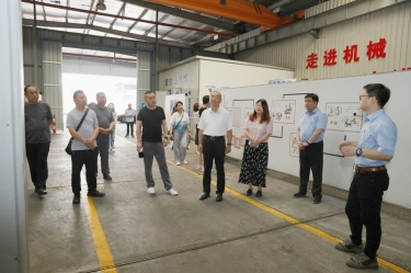 实地观摩促交流 技能赋能助发展 | 山东省淄博市淄川区总工会党组成员、副主席冯进明一行莅临开元体育-（中国）开元体育调研交流
