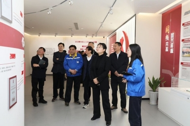省工商联党组成员、副主席吴海瑜调研开元体育-（中国）开元体育指导企业高质量发展